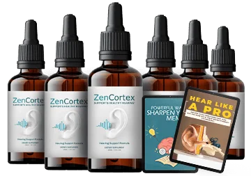 ZenCortex Hearing Support Supplement - 6 Bottle Pack