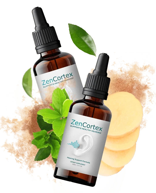 ZenCortex Hearing Supplement Bottle